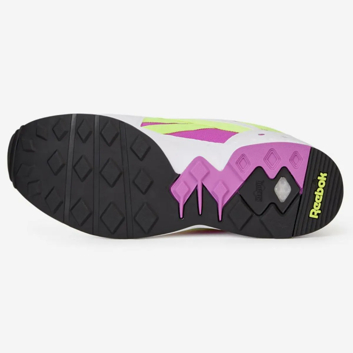 Reebok Baskets|Baskets Pyro blanc/violet/jaune