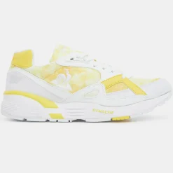Le Coq Sportif Baskets|Baskets R850 blanc/jaune