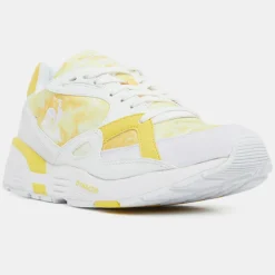 Le Coq Sportif Baskets|Baskets R850 blanc/jaune