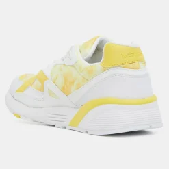 Le Coq Sportif Baskets|Baskets R850 blanc/jaune