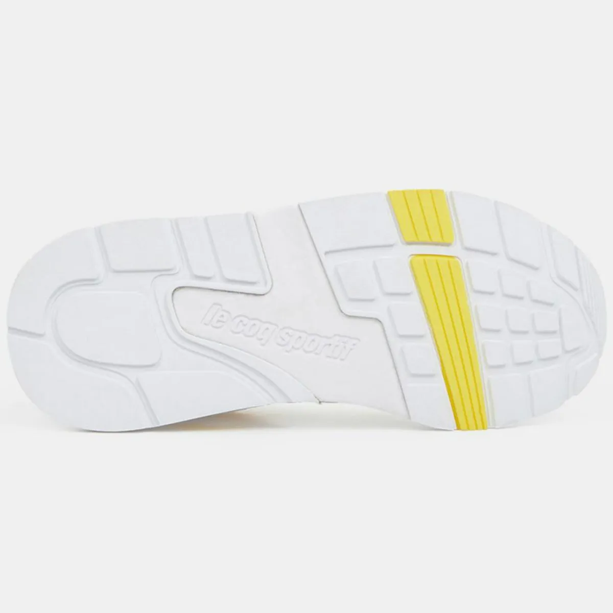 Le Coq Sportif Baskets|Baskets R850 blanc/jaune