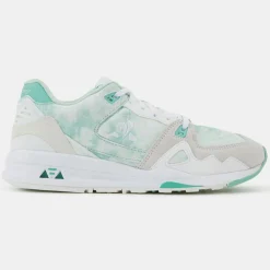 Le Coq Sportif Baskets|Baskets R1000 blanc/vert