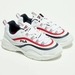 Fila Baskets|Baskets Ray Low blanc/marine/rouge