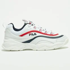Fila Baskets|Baskets Ray Low blanc/marine/rouge