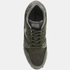 Victoria Baskets|Baskets Running kaki/noir