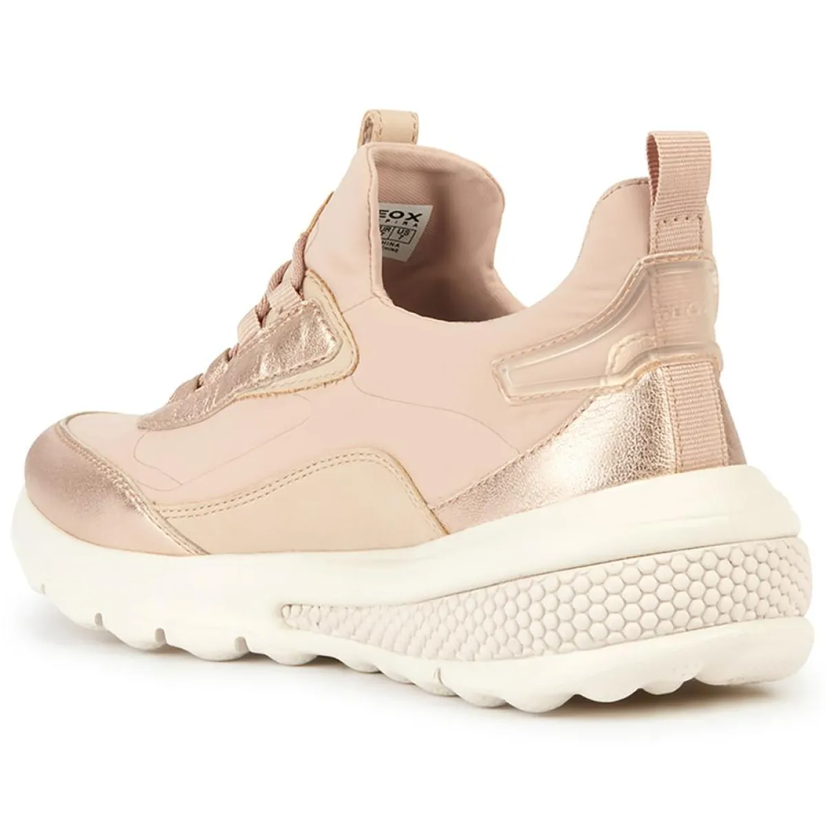 Geox Baskets|Baskets Spherica nude/rose doré