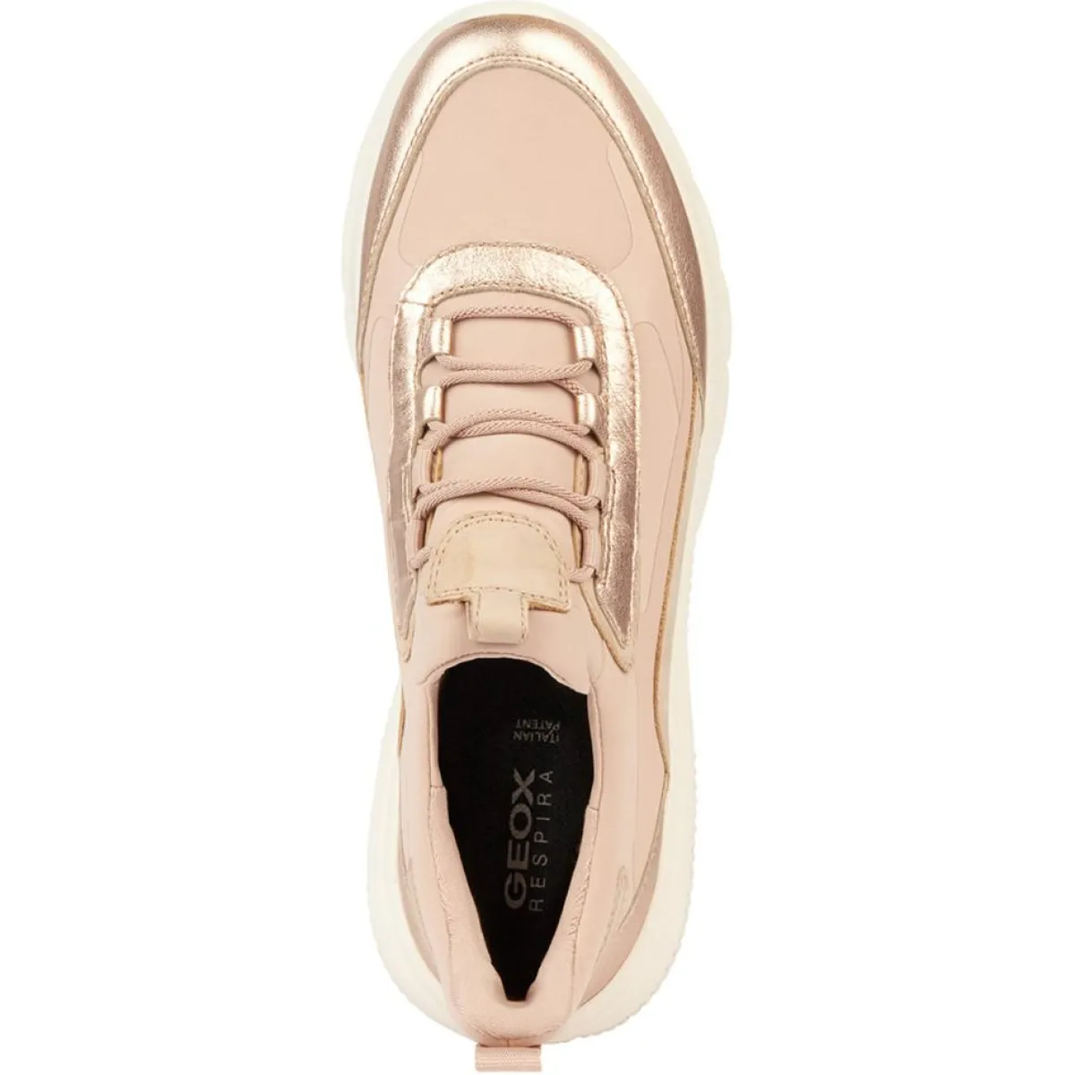 Geox Baskets|Baskets Spherica nude/rose doré