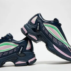 Raf Simons Baskets|Baskets Ultrasceptre bleu/vert