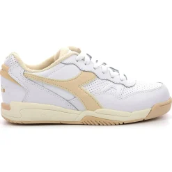 Diadora Baskets|Baskets Winner blanc/jaune