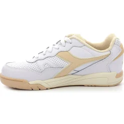 Diadora Baskets|Baskets Winner blanc/jaune
