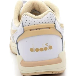Diadora Baskets|Baskets Winner blanc/jaune