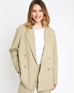 Esprit Vestes, Blousons|Blazer Esp vert/beige