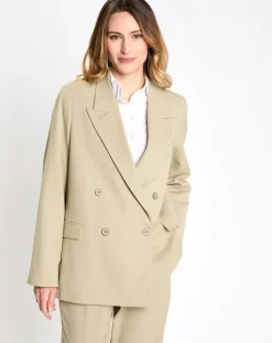 Esprit Vestes, Blousons|Blazer Esp vert/beige