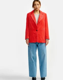 Bellerose Vestes, Blousons|Blazer Veil corail