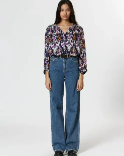 The Korner Tops Et Blouses|Blouse Alix violette