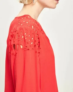 See u Soon Tops Et Blouses|Blouse Amirah rouge