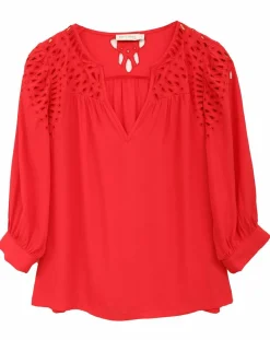 See u Soon Tops Et Blouses|Blouse Amirah rouge