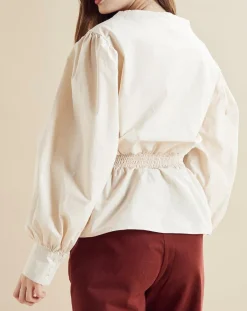 Chloé Stora Tops Et Blouses|Blouse Beirut écrue