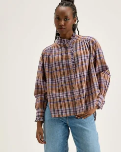 Bellerose Tops Et Blouses|Blouse Claudia à carreaux multicolore