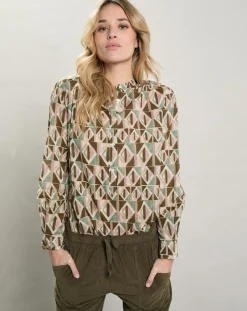 Hartford Tops Et Blouses|Blouse Codex verte