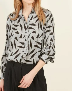 Hartford Tops Et Blouses|Blouse Cook light grey