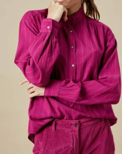 Hartford Tops Et Blouses|Blouse Cook magenta