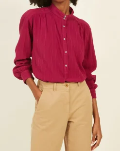 Hartford Tops Et Blouses|Blouse Cook magenta