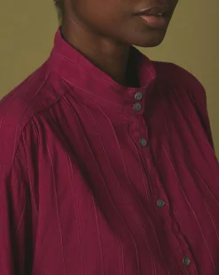 Hartford Tops Et Blouses|Blouse Cook magenta