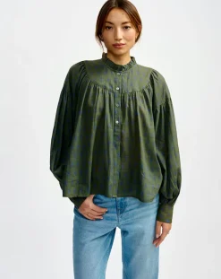 Bellerose Tops Et Blouses|Blouse Diana olive night