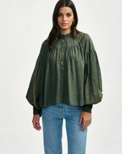Bellerose Tops Et Blouses|Blouse Diana olive night