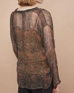 Mare di Latte Tops Et Blouses|Blouse Elene granit cumin