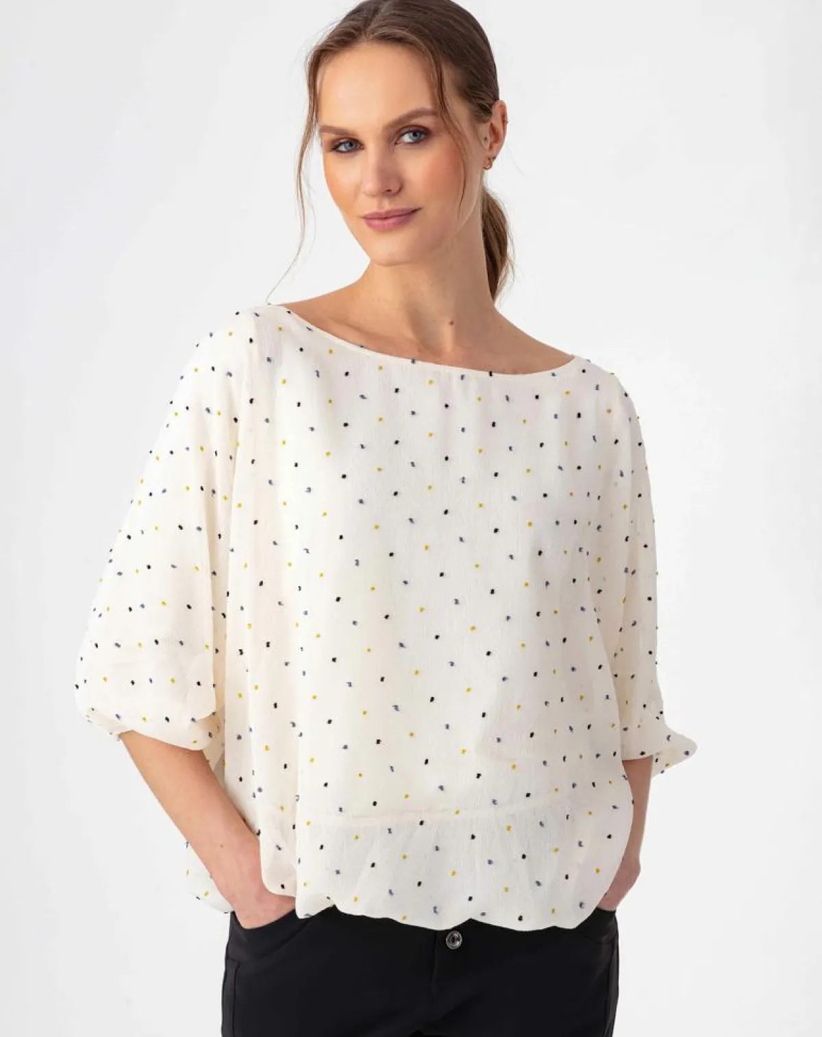 Indies Tops Et Blouses|Blouse Eloise plumetis