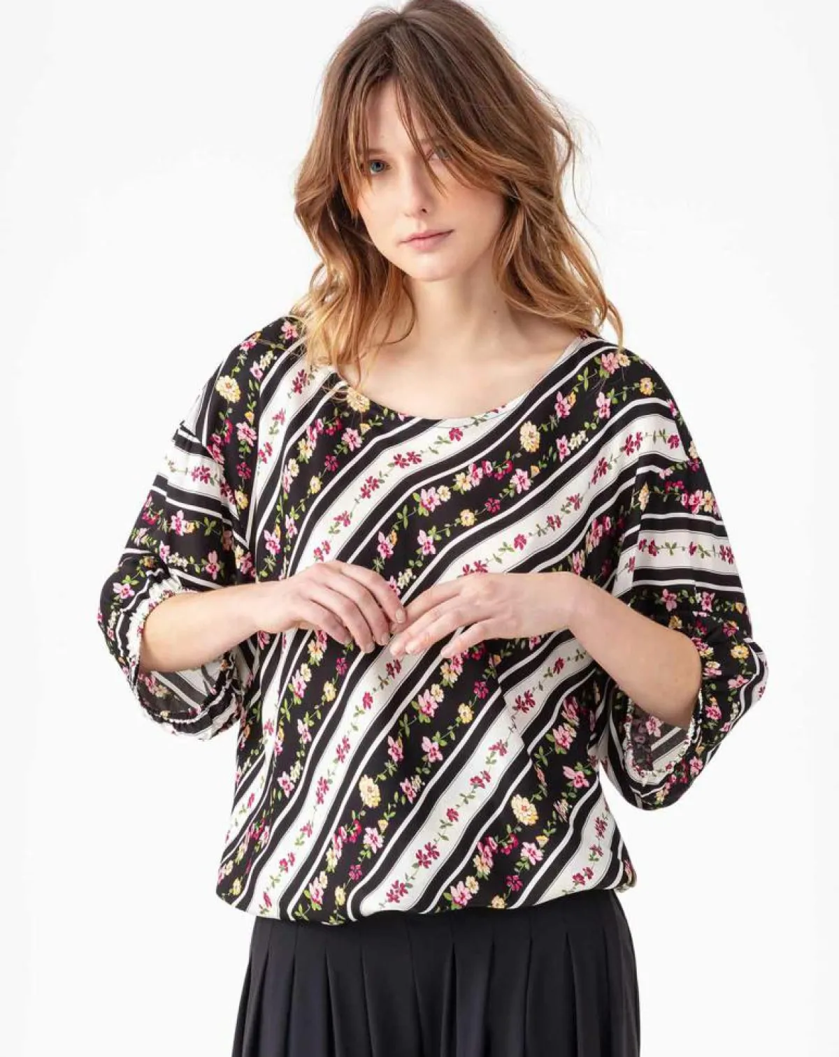 Indies Tops Et Blouses|Blouse Emi multicolore