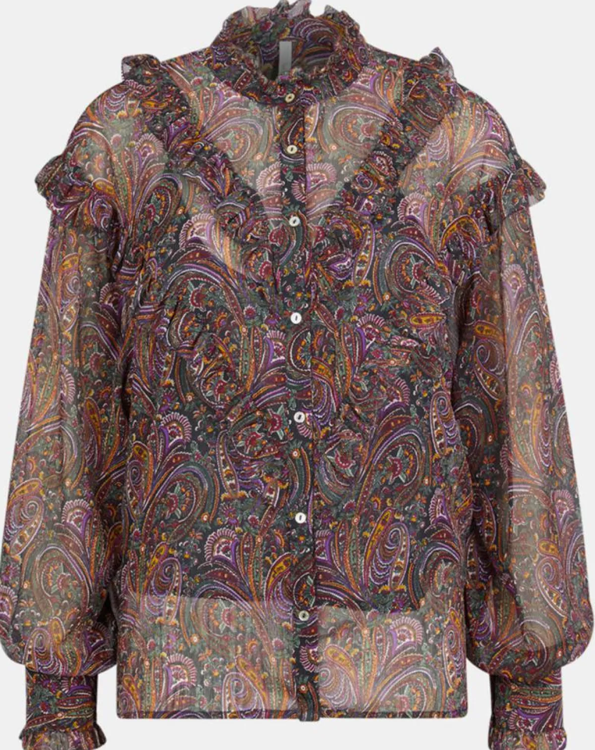 Pepe Jeans Tops Et Blouses|Blouse imprimée Cachemire multicolore