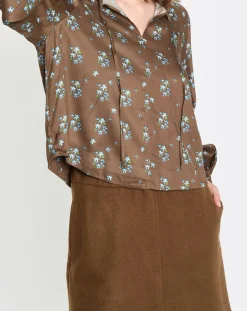 Marc O'Polo Tops Et Blouses|Blouse imprimée fleurs multicolore