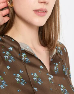 Marc O'Polo Tops Et Blouses|Blouse imprimée fleurs multicolore