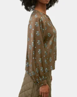 Marc O'Polo Tops Et Blouses|Blouse imprimée fleurs multicolore