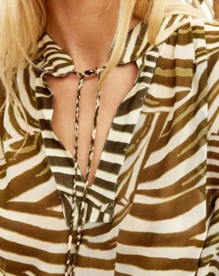 Lauren Vidal Tops Et Blouses|Blouse Jane verte