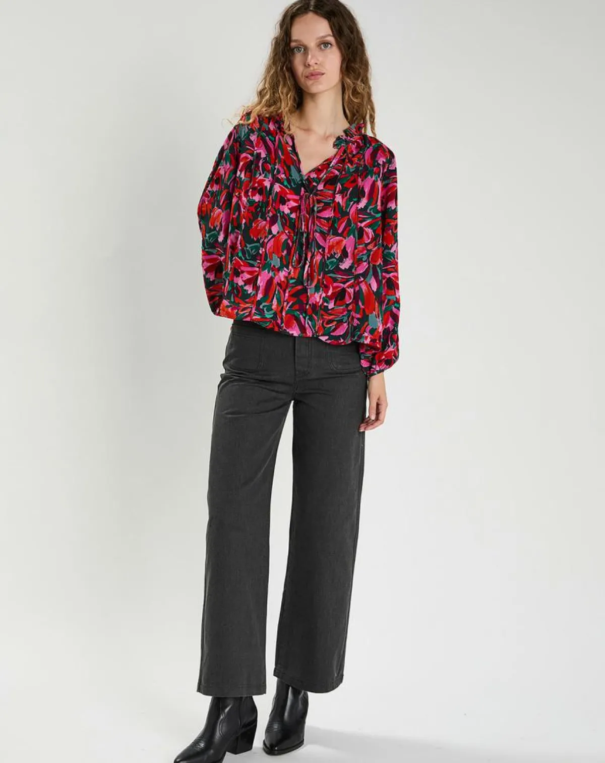 The Korner Tops Et Blouses|Blouse Jeanne multicolore