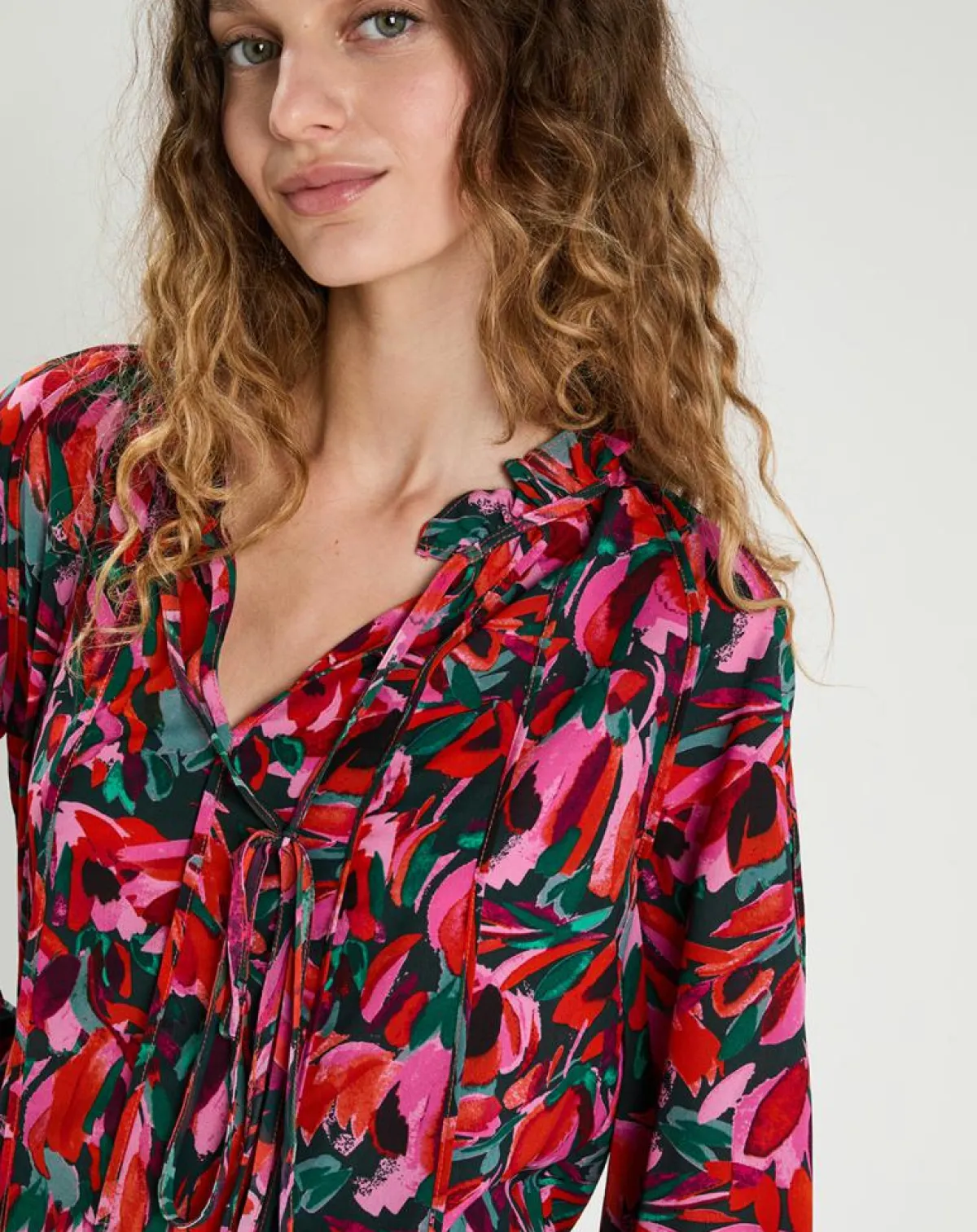 The Korner Tops Et Blouses|Blouse Jeanne multicolore