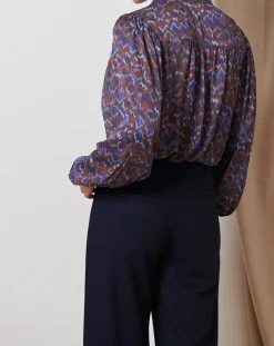 Garance Paris Tops Et Blouses|Blouse Ketty bleue