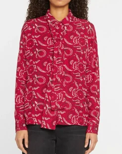 Suncoo Tops Et Blouses|Blouse Lamia rouge