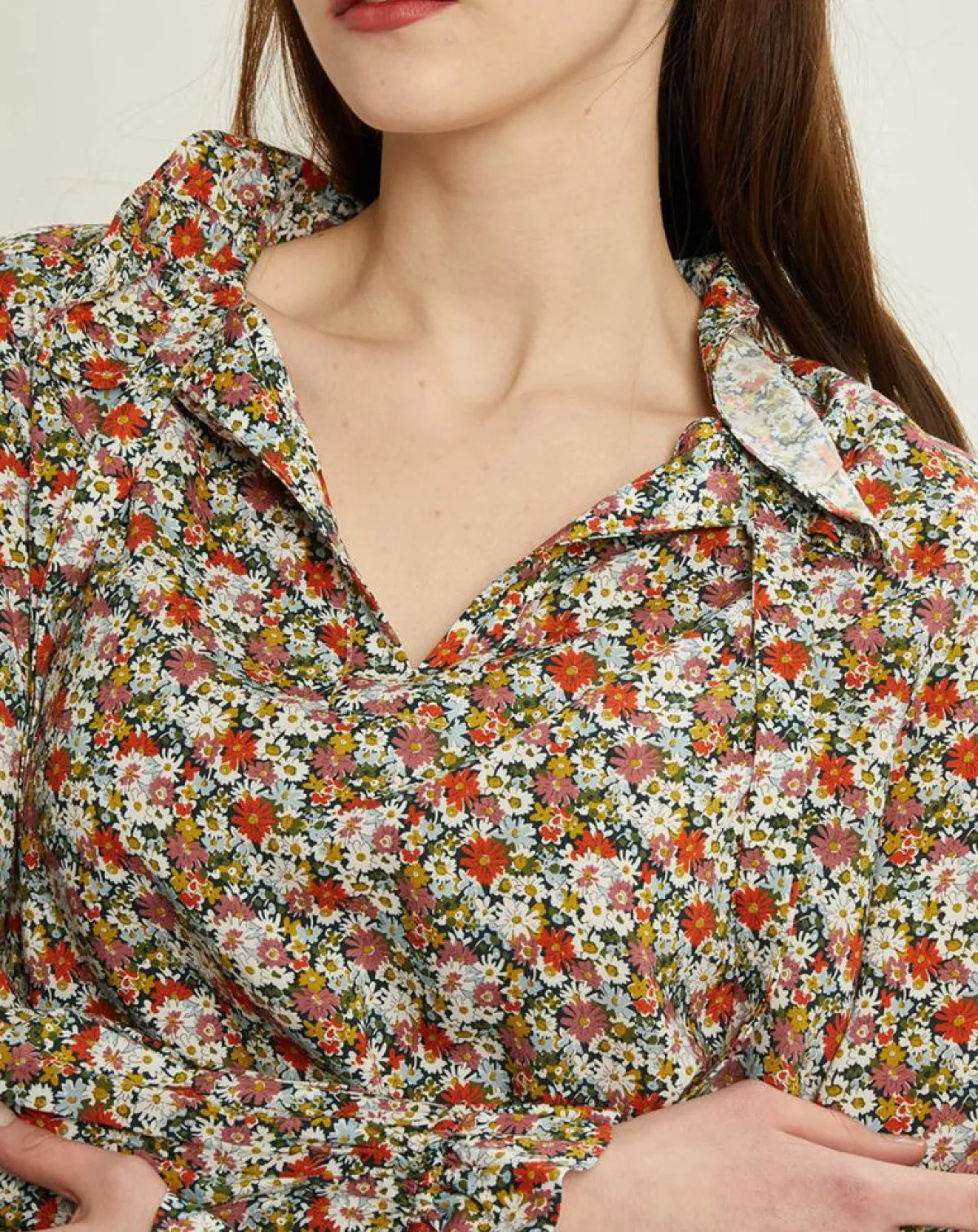 Cyrillus Tops Et Blouses|Blouse Libby Liberty multicolore
