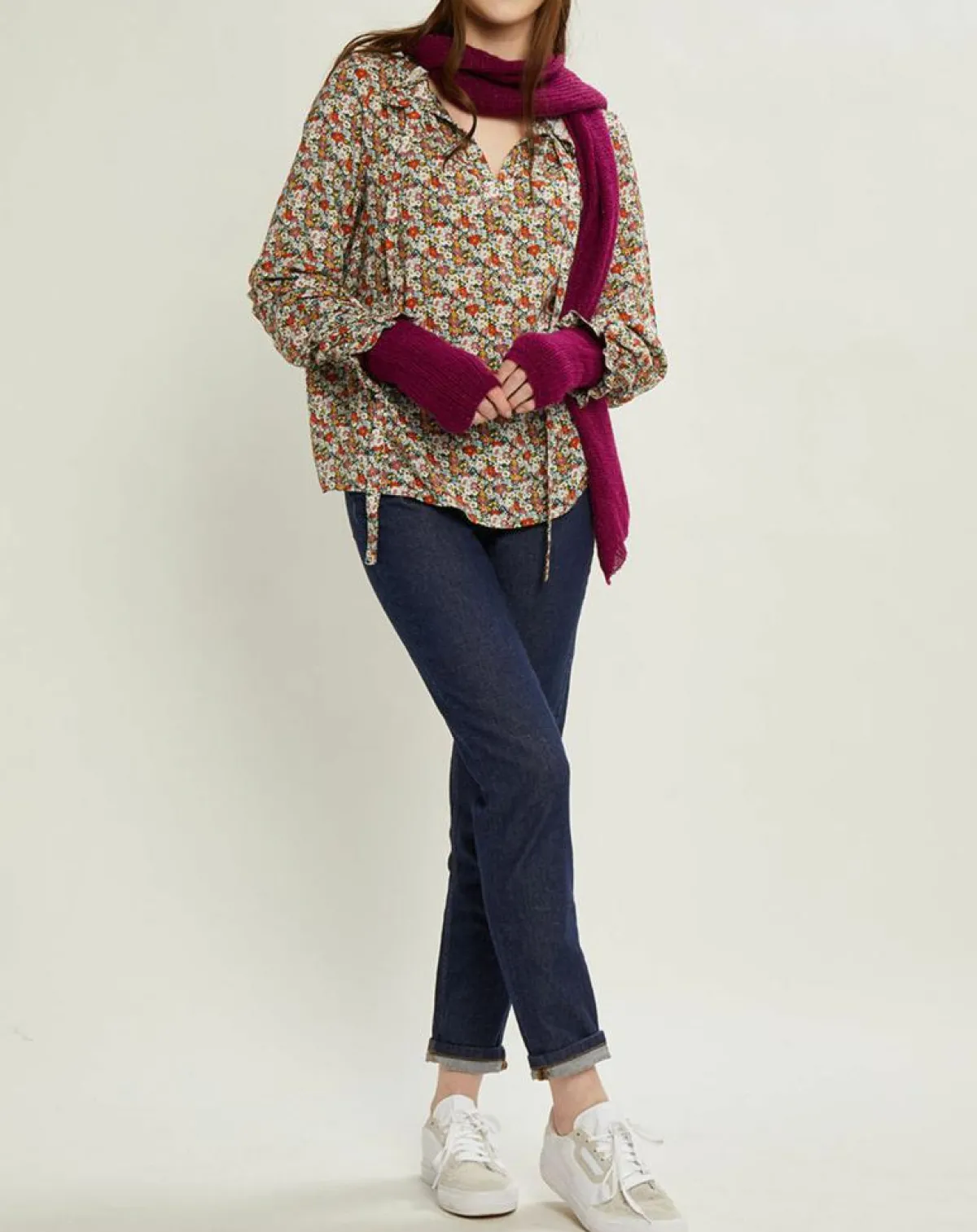 Cyrillus Tops Et Blouses|Blouse Libby Liberty multicolore