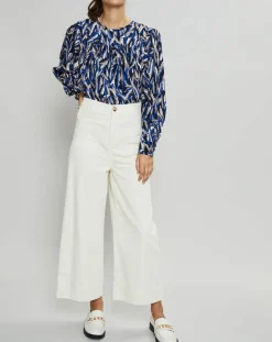 Suncoo Tops Et Blouses|Blouse Loika bleu roi