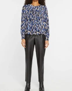 Suncoo Tops Et Blouses|Blouse Loika bleu roi