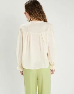 The Korner Tops Et Blouses|Blouse Léonie crème