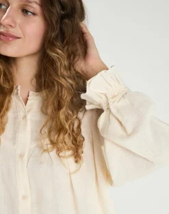 The Korner Tops Et Blouses|Blouse Léonie crème