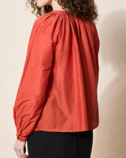 Louizon Tops Et Blouses|Blouse loose Olivera rouge