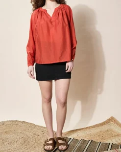 Louizon Tops Et Blouses|Blouse loose Olivera rouge